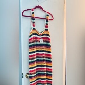 Brand New Marine Layer knit 🧶 Crochet cover up Beautiful! 🏖️🏝️🌅